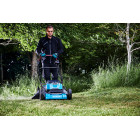 Image du produit : Tondeuse Makita auto-tractée LXT 36 Volts 2 x 18 Volts - sans fil Lithium (Li-Ion) - 53cm - (Produit seul) - diamètre lame 53,4cm - hauteur tonte 20 à 100mm - surface tonte 2300m² | DLM532Z