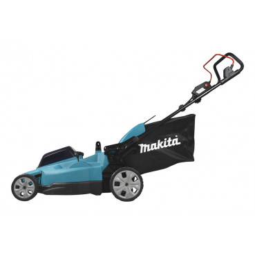 Tondeuse Makita 53cm LXT 36 Volts 2 x 18 Volts - sans fil Lithium (Li-Ion) - 5 Ah - diamètre lame 53cm - hauteur tonte 20 à 100mm - surface tonte 700m² | DLM538CT2