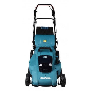 Tondeuse Makita 53cm LXT 36 Volts 2 x 18 Volts - sans fil Lithium (Li-Ion) - 5 Ah - diamètre lame 53,4cm - surface tonte 800m² - hauteur tonte 20 à 100mm | DLM539CT2