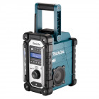 Image du produit : Radio de chantier Makita LXT / 230 V 12 à 18 Volts - sans fil Lithium (Li-Ion) / 230 V - (Produit seul) - IP 64 - poids 4,6kg | DMR110N