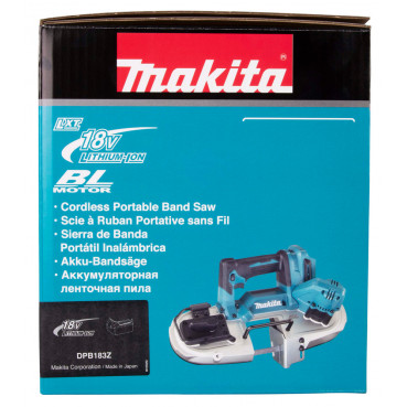 Scie à ruban Makita LXT 18 Volts - sans fil Lithium (Li-Ion) - (Produit seul) | DPB183Z