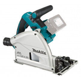 Scie plongeante Makita LXT 36 Volts 2 x 18 Volts - sans fil Lithium (Li-Ion) - Ø 165mm - (Produit seul) | DSP600ZJ