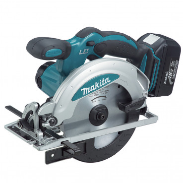 Scie circulaire Makita LXT 18 Volts - sans fil Lithium (Li-Ion) - Ø 165mm - (Produit seul) | DSS610ZJ