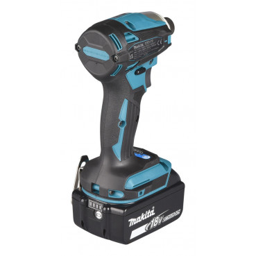 Visseuse à chocs Makita LXT 18 Volts - sans fil Lithium (Li-Ion) - 5 Ah - 8 modes - 180 Nm - poids 0,85kg | DTD172RTJ