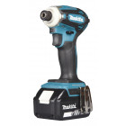 Image du produit : Visseuse à chocs Makita LXT 18 Volts - sans fil Lithium (Li-Ion) - 5 Ah - 8 modes - 180 Nm - poids 0,85kg | DTD172RTJ