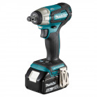 Image du produit : Boulonneuse à chocs Makita LXT 18 Volts - sans fil Lithium (Li-Ion) - 3 Ah - 180 Nm - carré 1/2" | DTW181RFJ