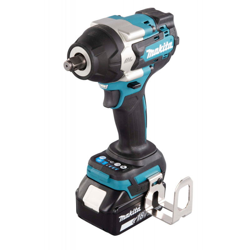 Boulonneuse à chocs Makita LXT 18 Volts - sans fil Lithium (Li-Ion) - 5 Ah - 700 Nm - poids 2,70kg - carré 1/2" | DTW700RTJ