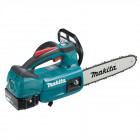 Image du produit : Tronçonneuse d'élagage Makita LXT 18 Volts - sans fil Lithium (Li-Ion) - 5 Ah - 25cm | DUC254RT2