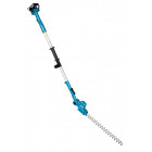 Image du produit : Taille-haie Makita à perche LXT 18 Volts - sans fil Lithium (Li-Ion) - 46cm - (1 batterie) - section de coupe maxi 18mm - longueur 460mm - poids 2,63kg | DUN461WSF