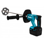 Image du produit : Malaxeur Makita LXT 18 Volts - sans fil Lithium (Li-Ion) - 5Ah - filetage 1/2" / M14 | DUT130RTE