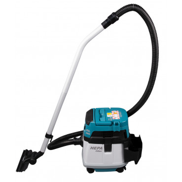 Aspirateur Makita LXT 36 Volts 2 x 18 Volts - sans fil Lithium (Li-Ion) - (Produit seul) - capacité réservoir poussière 15 litres | DVC157LZX3