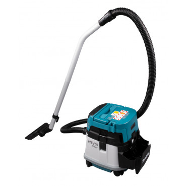 Aspirateur Makita LXT 36 Volts 2 x 18 Volts - sans fil Lithium (Li-Ion) - (Produit seul) - capacité réservoir poussière 15 litres | DVC157LZX3