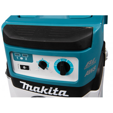 Aspirateur Makita LXT 36 Volts 2 x 18 Volts - sans fil Lithium (Li-Ion) - (Produit seul) - capacité réservoir poussière 15 litres | DVC157LZX3