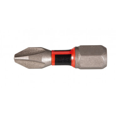 Embout pour vissage à chocs (Impact Premier) 25mm PHILLIPS PH2, Hexa 1/4" - 2 pièce(s) Makita | E-03137