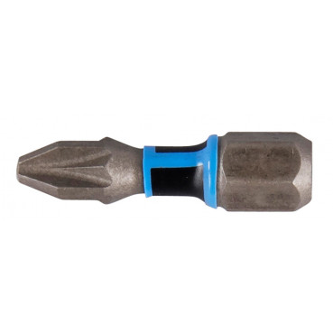 Embout pour vissage à chocs (Impact Premier) 25mm POZIDRIV - PZ2, Hexa 1/4" - 2 pièce(s) Makita | E-03171