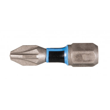 Embout pour vissage à chocs (Impact Premier) 25mm POZIDRIV - PZ2, Hexa 1/4" - 2 pièce(s) Makita | E-03171