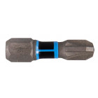 Image du produit : Embout pour vissage à chocs (Impact Premier) 25mm POZIDRIV - PZ3, Hexa 1/4" - 2 pièce(s) Makita | E-03187