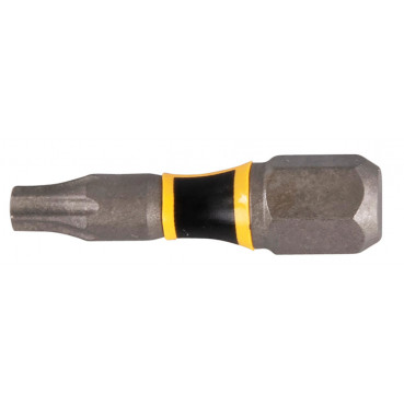 Embout pour vissage à chocs (Impact Premier) 25mm TORX - T15, Hexa 1/4" - 2 pièce(s) Makita | E-03202