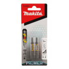 Image du produit : Embout pour vissage à chocs (Impact Premier) 50mm TORX - T10, Hexa 1/4" - 2 pièce(s) Makita | E-03327