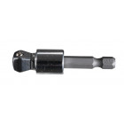 Image du produit : Adaptateur d'angles pour vissage à chocs (Impact Premier) pour douilles - longueur totale 50mm - 1/4" Makita | E-03420