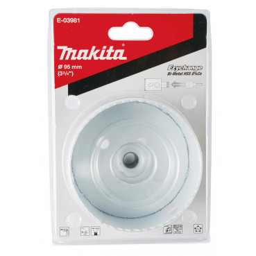 Scie cloche Makita 95mm Ezychange - diamètre 95mm - profondeur maxi de perçage 44mm - 1 pièce(s) | E-03981