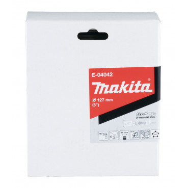 Scie cloche Makita EzyChange, HSS Bi-Métal avec 8% de Cobalt - diamètre 127mm - profondeur maxi de perçage 44mm - 1 pièce(s) | E-04042