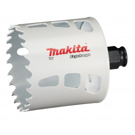 Scie cloche Makita multi-matériaux T.C.T, 70mm Ezychange - diamètre 70mm - profondeur maxi de perçage 60mm - 1 pièce(s) | E-06781