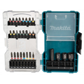 Master Carton 10 x Coffrets 28 accessoires de vissage Makita | E-07048-10