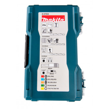 Coffret Makita 29 accessoires | E-07054