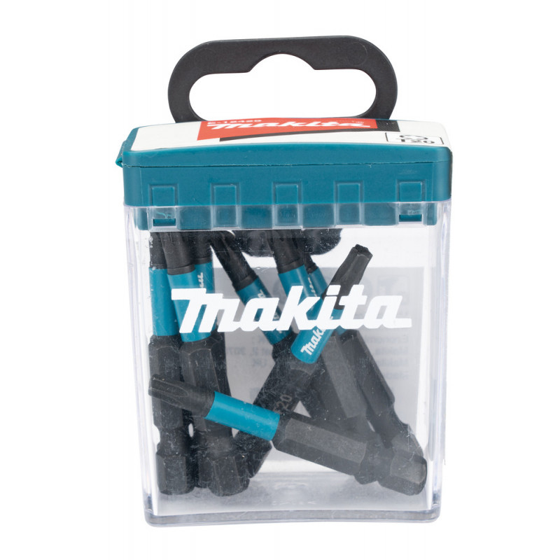 Pack embout de vissage à chocs (Impact Black) TORX - T20 50mm - 10 pièce(s) Makita | E-12429