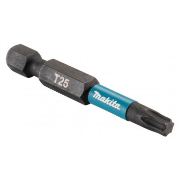 Pack embout de vissage à chocs (Impact Black) TORX - T25 50mm 10mm - 10 pièce(s) Makita | E-12435