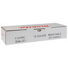 Image du produit : Clous brads Tête D, 15 Ga, pour AF635 - épaisseur 1,4mm - jauge 16 Ga - 4000 pièce(s) - longueur totale 50mm Makita | F-31999