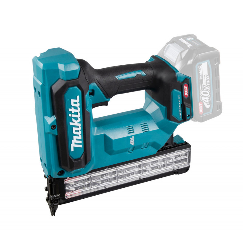 Cloueur Makita XGT 40 Volts MAX - sans fil Lithium (Li-Ion) - (Produit seul) - longueur 15,20,25,30,35,40mm - jauge 18 Ga - capacité du magasin 100 - poids 22kg | FN001GZ02