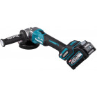 Image du produit : Meuleuse Makita Ø 125mm XGT 40 Volts MAX Lithium (Li-Ion) - 4 Ah - filetage M14 | GA005GM201