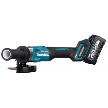 Meuleuse Makita Ø 125mm XGT 40 Volts MAX Lithium (Li-Ion) - 4 Ah - filetage M14 | GA005GM201